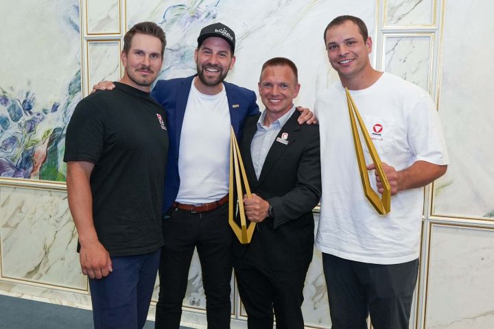 Bludenzer Rodler Jonas Müller und Thomas Steu sind die Vorarlberger Sportler des Jahres